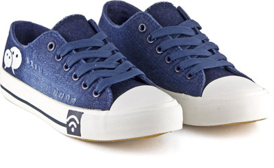 DeVEE WiFi Princess Navy Blue Sneakers For Women(Navy, Blue