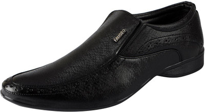 FAUSTO Slip On For Men(Black