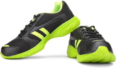 Sparx SM-203 Running Shoes For Men(Black, Black fl.green