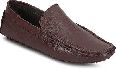 Kielz Cherry-Leather-Gents Loafers Loafers For Men(Brown