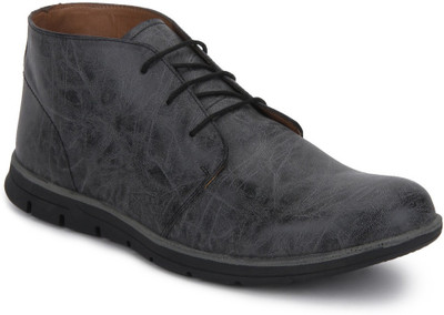 Knotty Derby Anthony Chukka Casual Shoes For Men(Black