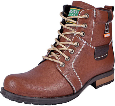 FAUSTO Hiking and Trekking Boots For Men(Tan)