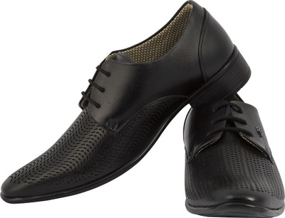 LZEE Lace Up For Men(Black
