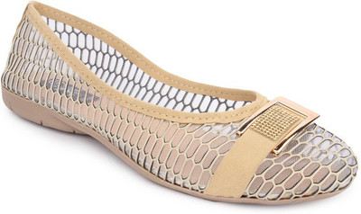 Sindhi Footwear Comfortable Bellies For Women(Beige)