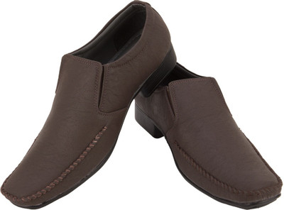 FBT Slip On Shoes For Men(Brown