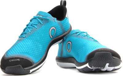 Skora Tempo Men Running Shoes For Men(Blue, Cyan;black;white