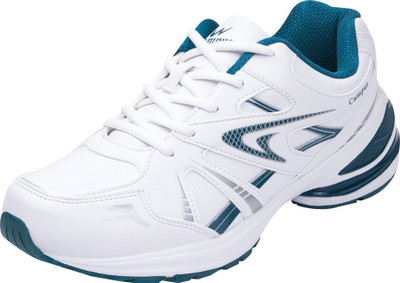 Campus Milford Running Shoes For Men(White, Green)