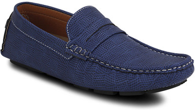 Get Glamr Stylish Loafers For Men(Blue