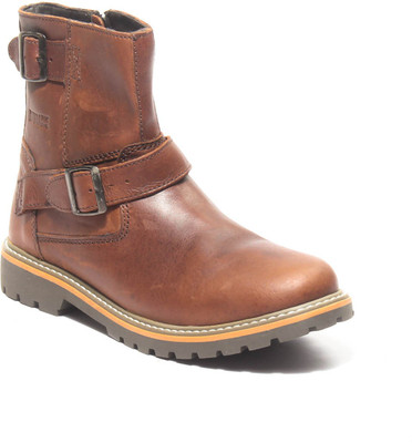 Pavers England Genuine Leather Boots For Men(Brown
