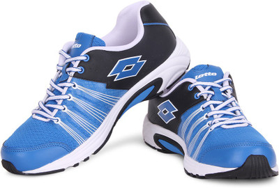 Lotto NAGOYA Running Shoes For Men(Black, Royal/blue/black