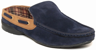 Zapatoz zapatoz mens fashion driving casual loafers Loafers For Men(Navy), Bluetan