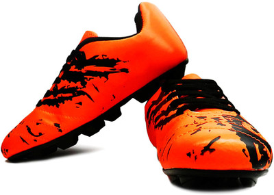 Fast Trax Football Shoes For Men(Orange, Orange;black