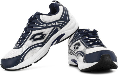 Lotto Maiorca II Running Shoes For Men(Navy, White), White;navy