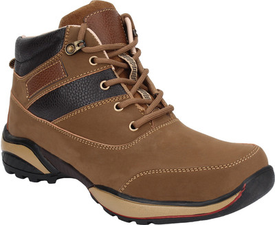 India Unltd Latino Bari Boots For Men(Tan