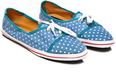 Nell NP-05 Canvas Shoes For Women(Blue)