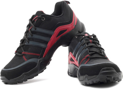ADIDAS Woran Outdoors Shoes For Men(Black, Red, Black;dshale;lgtsca
