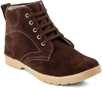 Rosso Italiano Boots For Men(Brown