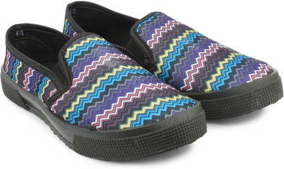 Shoetopia Canvas Shoes For Women(Blue