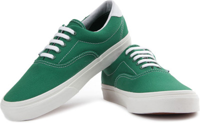 Vans Men Sneakers For Men(Green), (10 oz canvas) verdant green/marshmallow