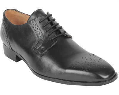 Salt N Pepper 15-293 Arman Black Men'S Lace Up Shoes For Men(Black)
