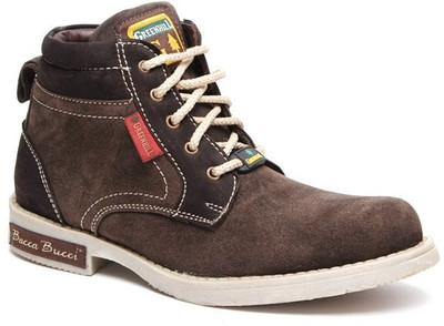 Bacca Bucci Brown Boots For Men(Brown