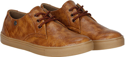 Kraasa RockSolid Boat Shoes For Men(Tan