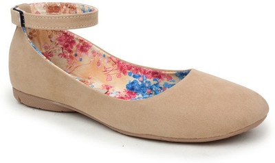 Sindhi Footwear Venetian Bellies For Women(Beige