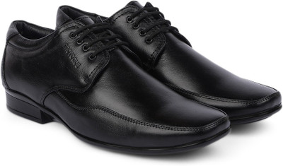 Provogue Genuine Leather Lace up shoes For Men(Black 
Provogue Genuine Leather Lace up shoes For Men(Black