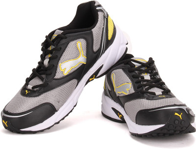 Puma Aron Ind. Running Shoes For Men(Black, Grey, White, Black-dark shadow-dandelion-puma silver
Puma Aron Ind. Running Shoes For Men(Black, Grey, White, Black-dark shadow-dandelion-puma silver