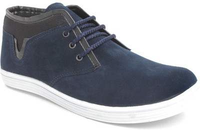 Bacca Bucci Blue Casuals For Men(Blue, Black