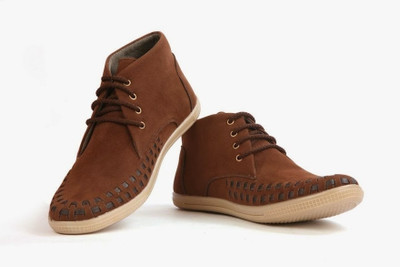 Bacca Bucci men Canvas Shoes For Men(Brown
