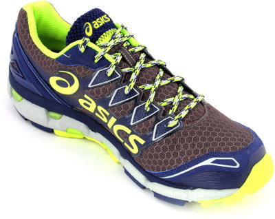 Asics Gel-Fujisensor 3 Men Running Shoes For Men(Grey, Yellow, Blue), Dark grey/flash yellow/indigo blue
Asics Gel-Fujisensor 3 Men Running Shoes For Men(Grey, Yellow, Blue), Dark grey/flash yellow/indigo blue