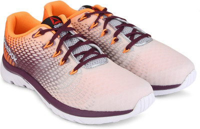 REEBOK ZSTRIKE ELITE Running Shoes For Women(Orange, Pink, Purple, White/slvr/steel/peach
REEBOK ZSTRIKE ELITE Running Shoes For Women(Orange, Pink, Purple, White/slvr/steel/peach