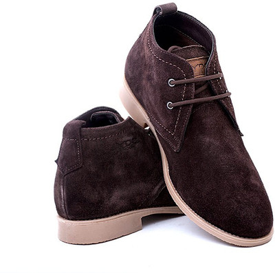 Red Marine Brown Party Wear For Men(Brown)