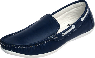 Molessi Molessi Blue Loafer Shoes Loafers For Men(Blue, Black, 05;blue