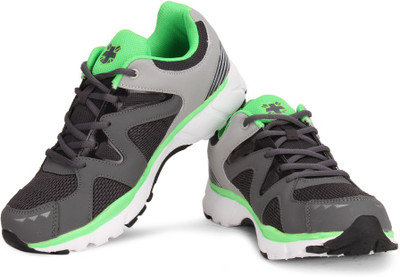 Lee Cooper Men Running Shoes For Men(Green, Grey, White, Grey lime wht