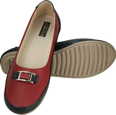 Sumi Collections Girls Flats(Red