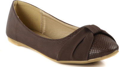 Flat n Heels Bellies For Women(Brown)
