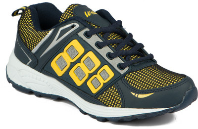 Asian Running Shoes For Men(Navy, Yellow