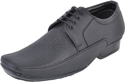 RONAK Lace Up For Men(Black