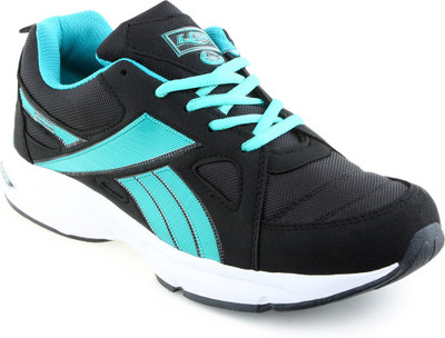 Lancer Black Running Shoes For Men(Black, Green)