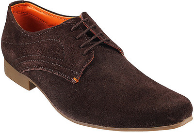Metro Men's Corporate Casuals For Men(Beige, 12;brown