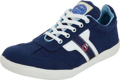 Chamois Sneakers For Men(Blue