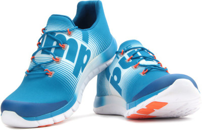 REEBOK Zpump Fusion Running Shoes For Men(Blue, Blue;wht;swag orange