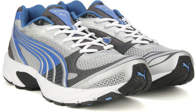 Puma Exsis IDP Running Shoes For Men(Grey, Puma silver-dark shadow-electric blue lemonade
Puma Exsis IDP Running Shoes For Men(Grey, Puma silver-dark shadow-electric blue lemonade