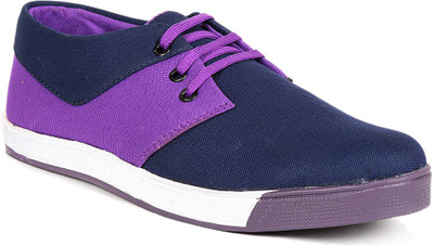 Golden Sparrow Purple Trendy Casual Shoes For Men(Blue, Purple)