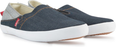 Levi's Sunset Slip on Men Loafers For Men(Blue