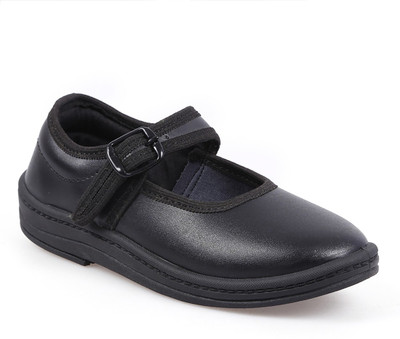 Goldstar Girls Slip on Ballerinas, Black