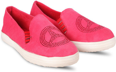 Anand Archies Boat Shoes For Women(Pink