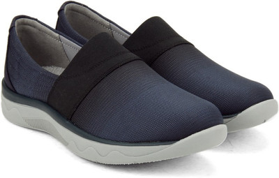 Clarks Mckella Brynn Navy Canvas Shoes For Women